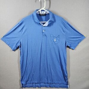Polo Golf Ralph Lauren Polo Shirt Mens XL Modal‎ Blend Pocket Pony Golf